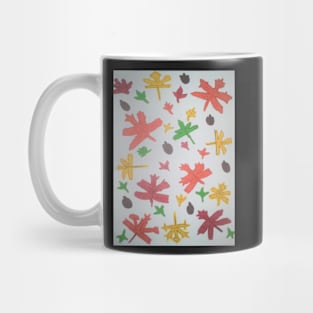 Autumn Leaves Pattern Mug